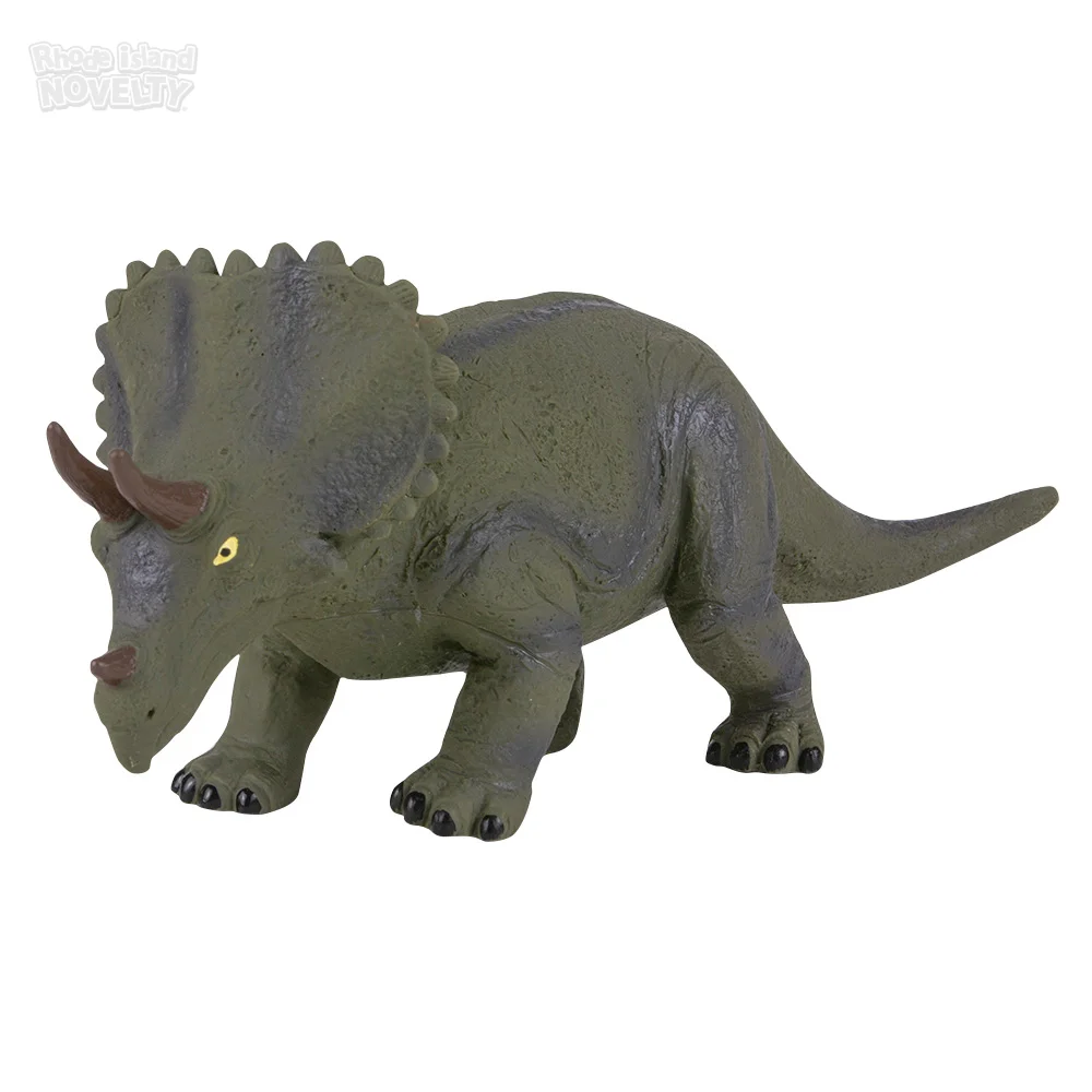 11" SOFT TRICERATOPS