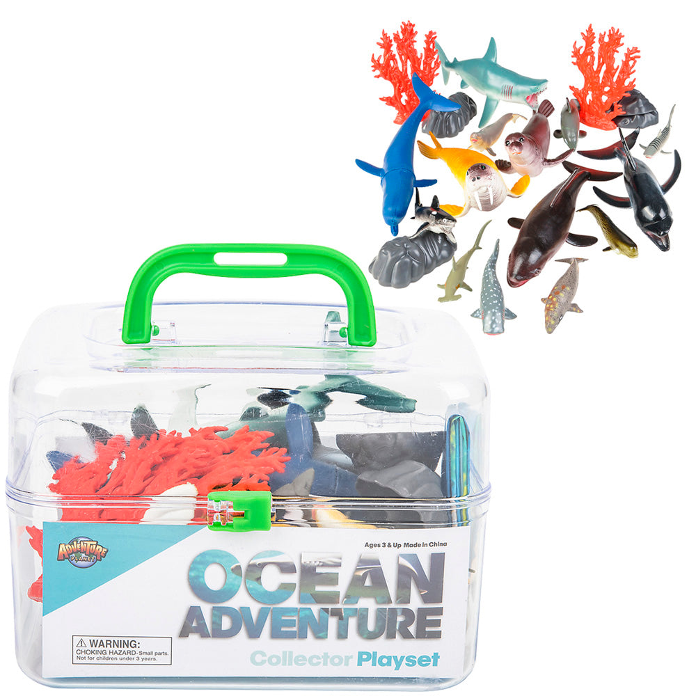AQUATIC ANIMALS PAIL SET