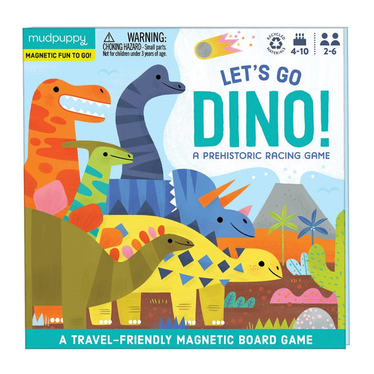 Let's Go Dinos! Magnet Board Game