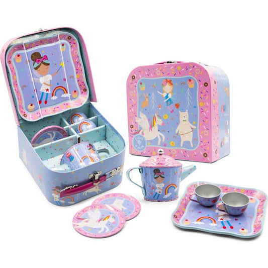 TEA SET RAINBOW FAIRY 7PC