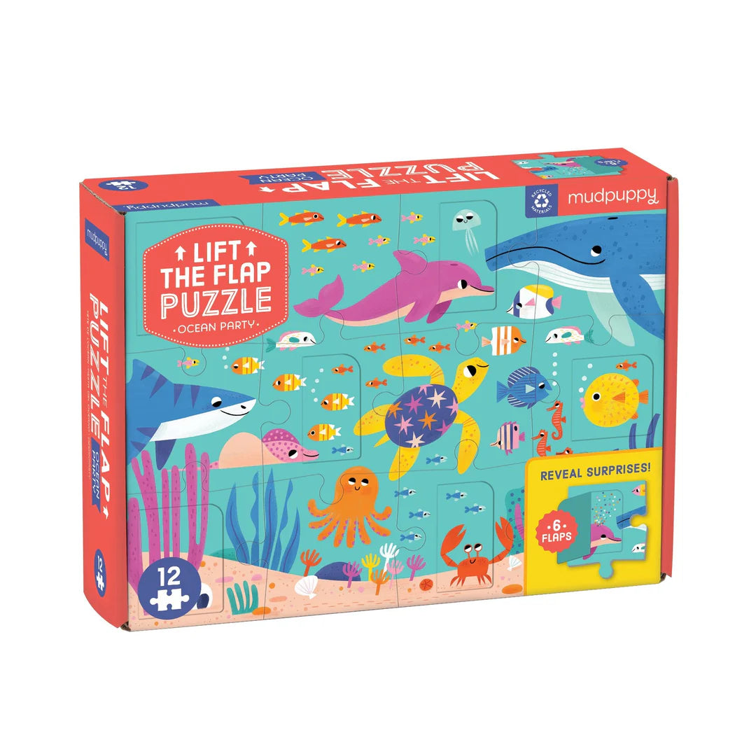 Ocean Party Lift-the-Flap Puzzle