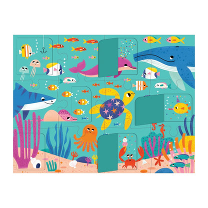 Ocean Party Lift-the-Flap Puzzle