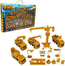 JUMBO CONSTRUCTION TRUCK PLAYSET