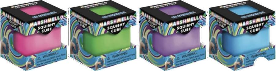 Marshmello Squishy Cube Glow