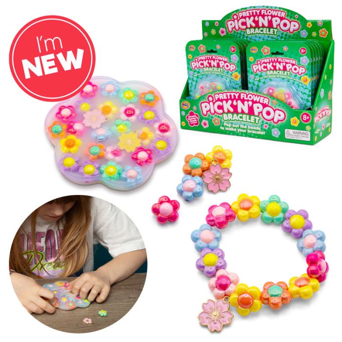 PICK N POP BRACELETS FLOWER
