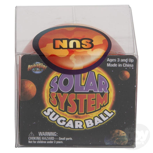 SQUEEZY SOLAR SYSTEM SUGAR BALL 2.5"