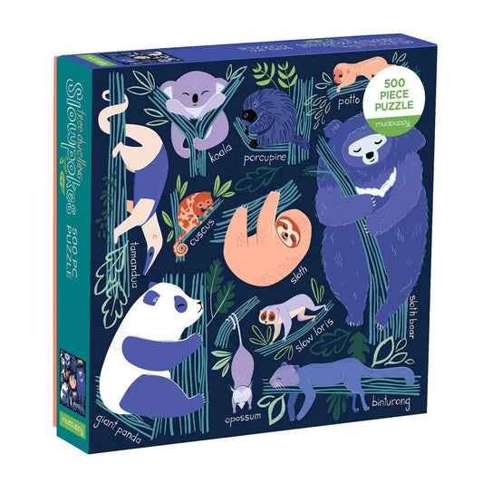 Tree-Dwelling Slowpokes 500 Piece Family Puzzle
