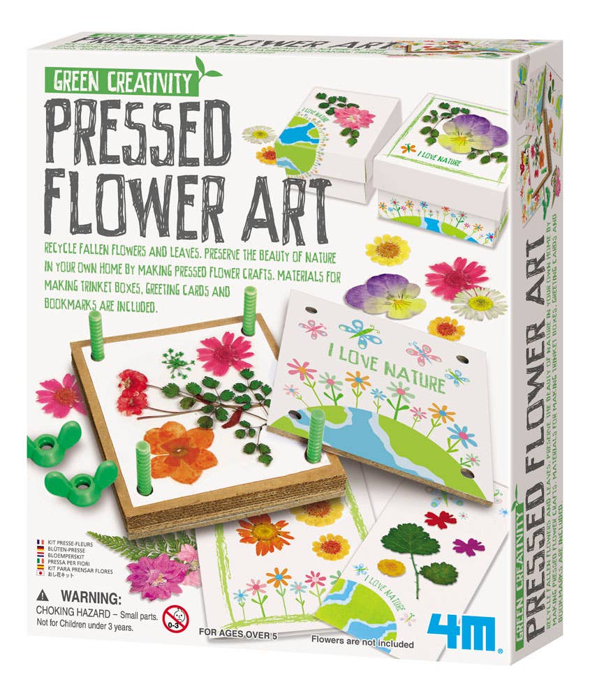 Green Creativity/Pressed Flower Art
